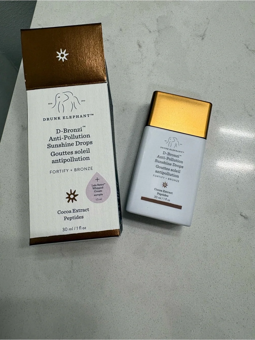 Drunk Elephant D-Bronzi Anti-Pollution Sunshine Drops - NEW